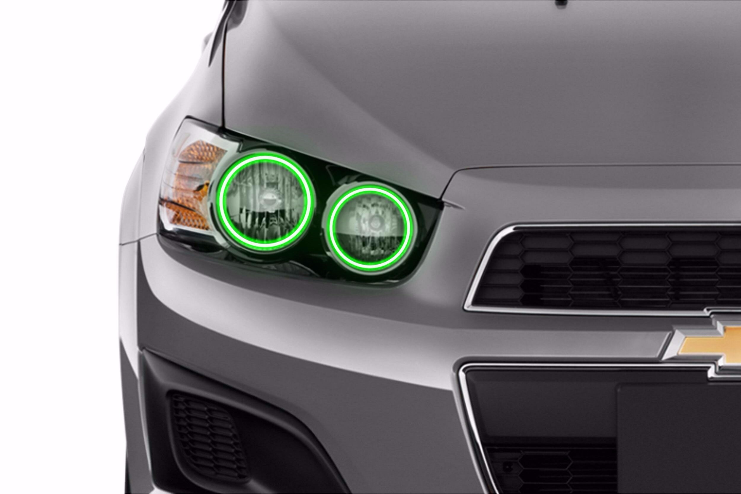 chevy sonic halo headlights