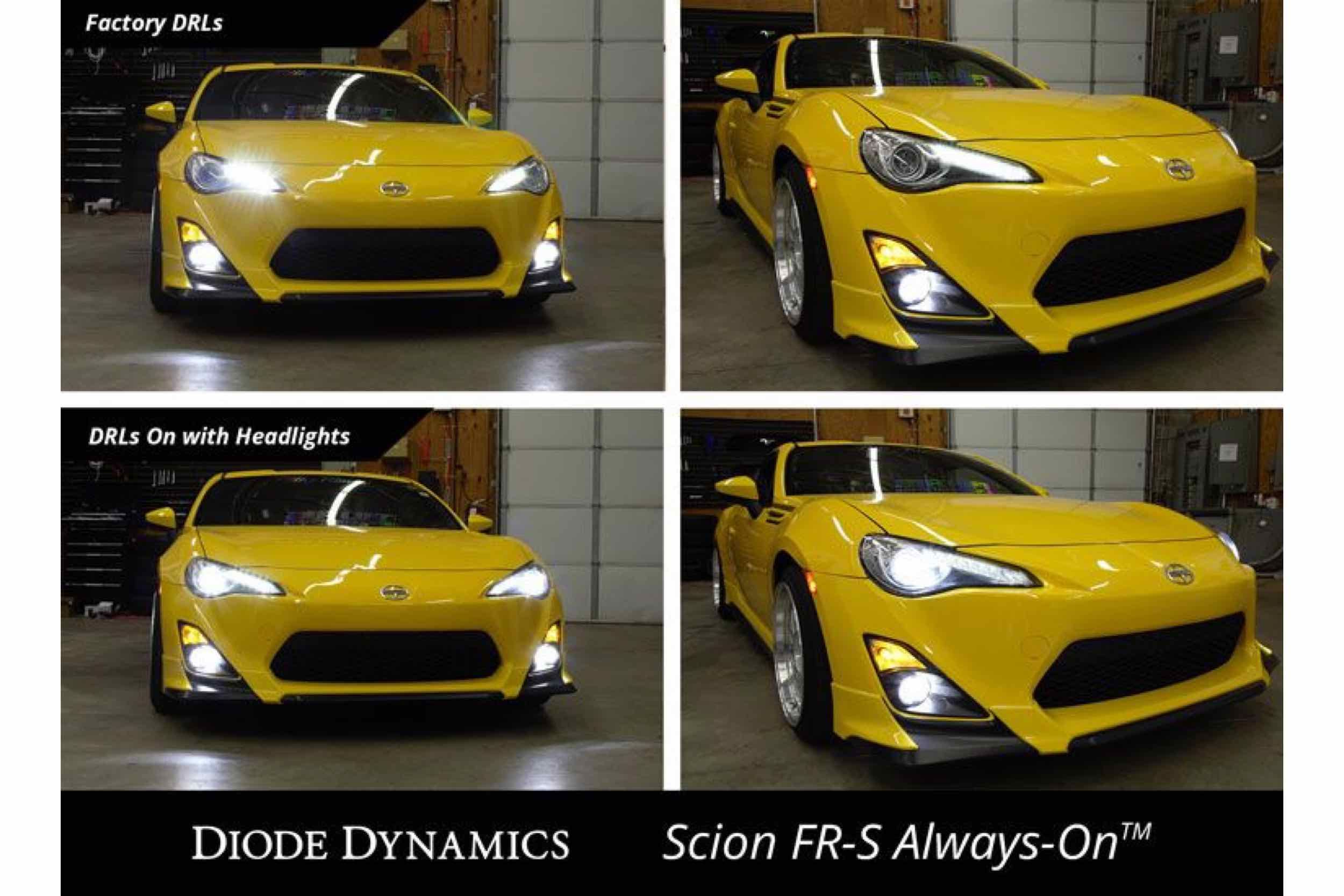 scion frs daytime running lights