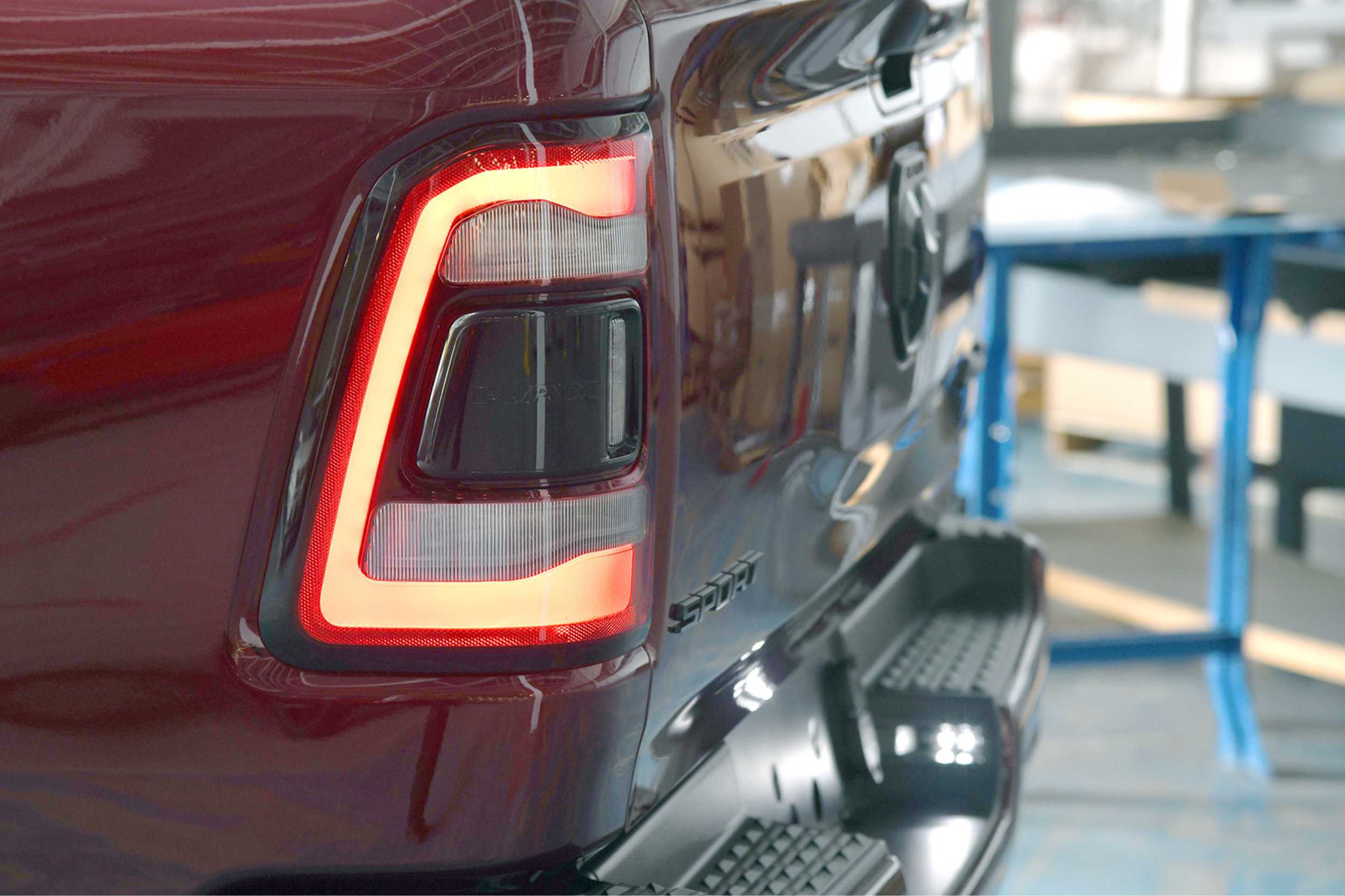 2013 dodge ram tail light